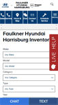 Mobile Screenshot of faulknerhyundaiharrisburg.com